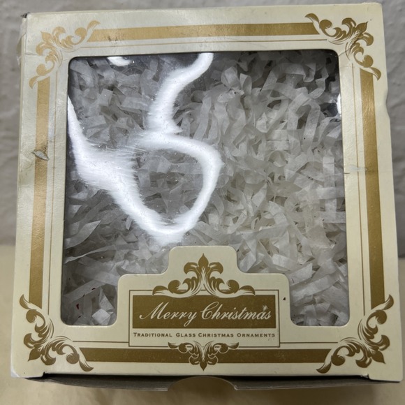 Impuls Polish Glass Christmas Ornament MouthBlown‎ Hand Painted - Picture 3 of 4